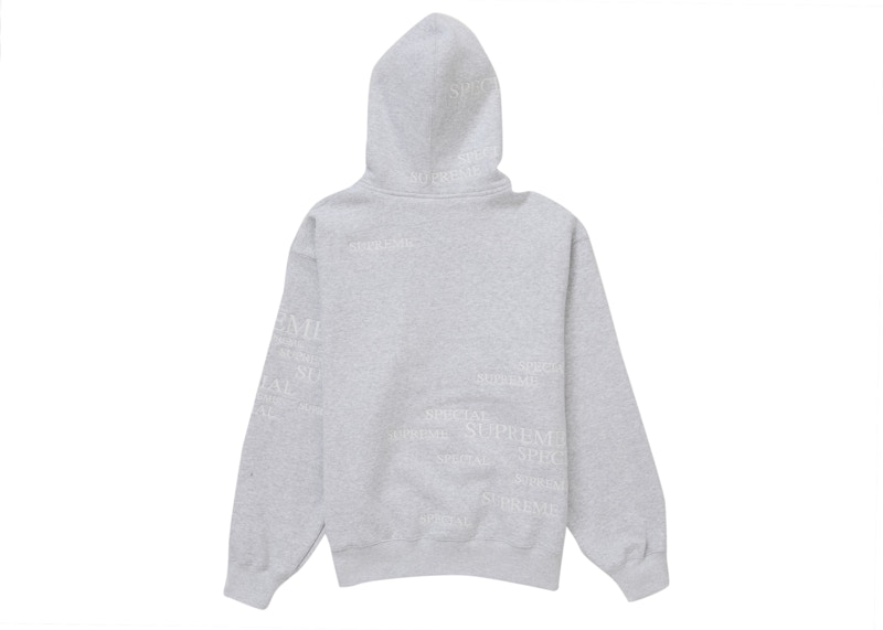 Supreme Special Zip Up Hooded Sweatshirt Ash Grey 圖 2