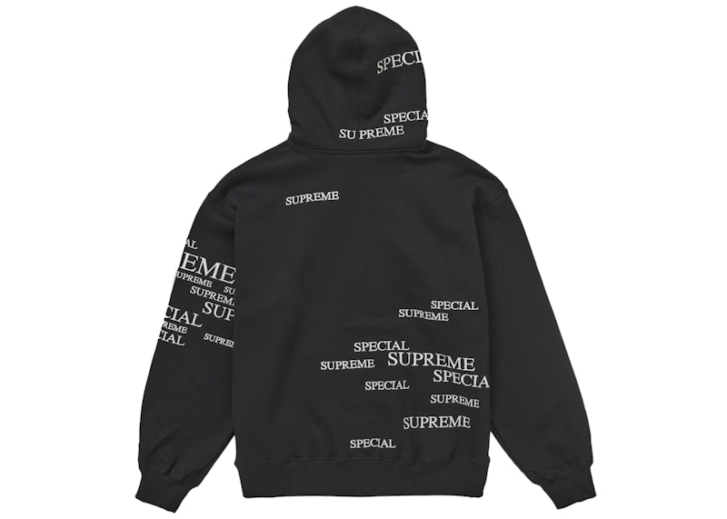 Supreme Special Zip Up Hooded Sweatshirt Black 圖 2