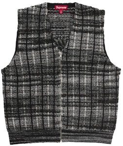 Supreme 黑色斑點拉鍊毛衣背心 Buy Supreme 黑色斑點拉鍊毛衣背心