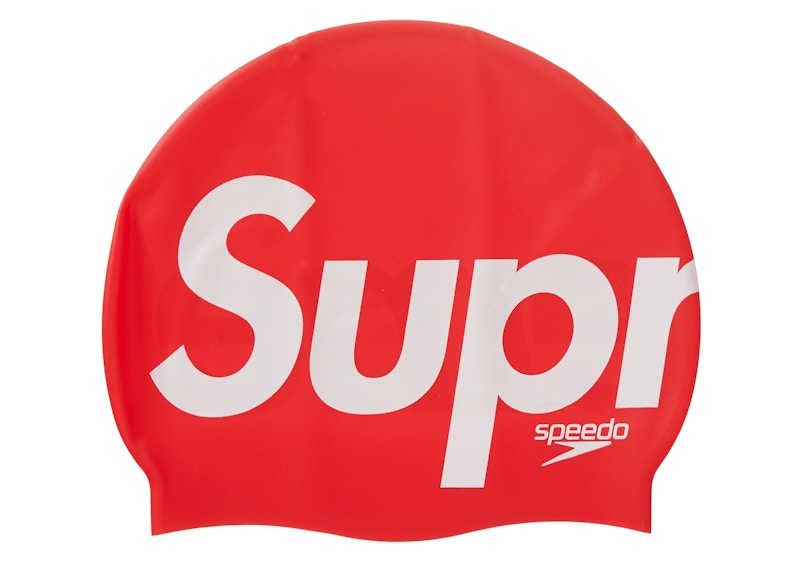 Supreme Speedo Swim Cap Red