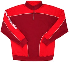 Supreme Speedway Half Zip Sweatshirt Cardinal Supreme Speedway Half Zip Sweatshirt Cardinal