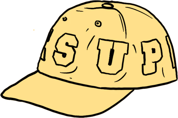 Supreme Spellout 6-Panel Kuning Terang Buy Supreme Spellout 6-Panel Kuning Terang