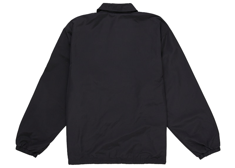 Lookbook シュプリーム スペルアウト コーチジャケット ブラック