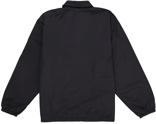 シュプリーム スペルアウト コーチジャケット ブラック Lookbook シュプリーム スペルアウト コーチジャケット ブラック