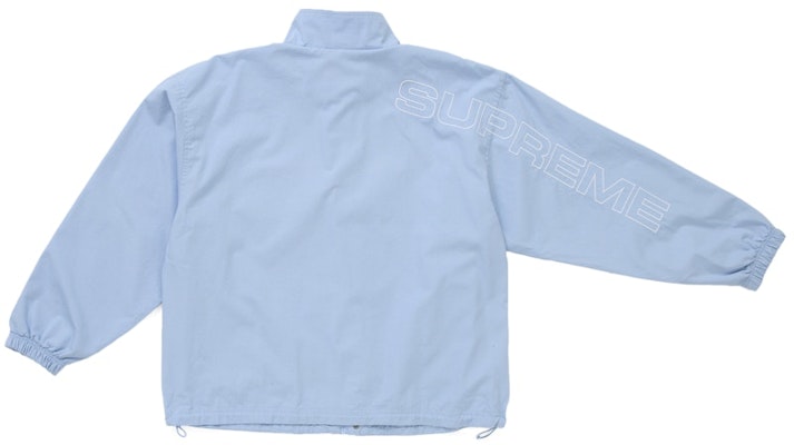 Supreme 刺繡字母防撕運動夾克 淺藍色 Lookbook Supreme 刺繡字母防撕運動夾克 淺藍色