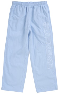 Supreme 拼字刺繡防撕裂運動褲 藍色 Buy Supreme 拼字刺繡防撕裂運動褲 藍色