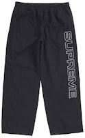 Supreme Spellout Embroidered Ripstop Track Pant Black