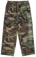 Supreme Spellout Embroidered Ripstop Track Pant Woodland Camo Supreme Spellout Embroidered Ripstop Track Pant Woodland Camo
