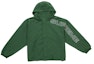 Buy Supreme Spellout Embroidered Track Jacket (FW24) Hijau Tua.