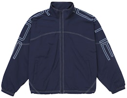 Supreme Spellout Embroidered Track Jacket (SS25) Navy Supreme Spellout Embroidered Track Jacket (SS25) Navy