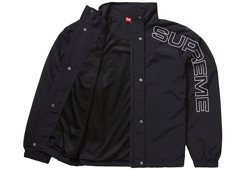 ジャケット・アウター Spellout Embroidered Track Jacket Supreme Spellout Embroidered Track Jacket Black | eBay