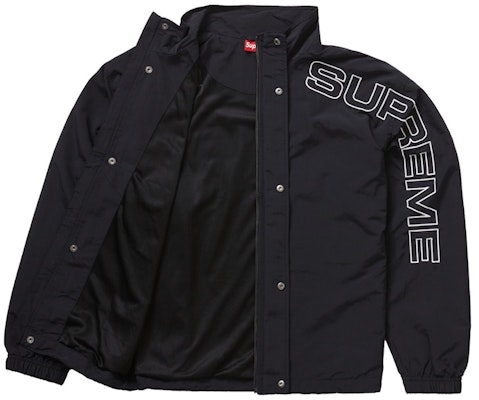 Supremeロゴ刺繍トラックジャケット (黒)
Lookbook Supremeロゴ刺繍トラックジャケット (黒)
