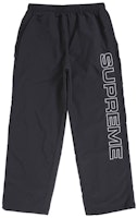 Supreme Spellout Embroidered Track Pant (FW24) Black