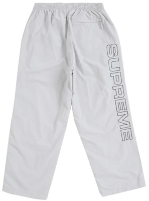 Supreme Spellout Embroidered Track Pant (FW24) Grey Order Supreme Spellout Embroidered Track Pant (FW24) Grey