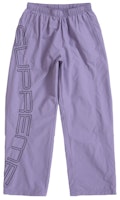Supreme Spellout Embroidered Track Pant (SS25) Dusty Purple
