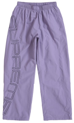 Supreme 字母刺繡運動長褲 (SS25) 灰紫色 Buy Supreme 字母刺繡運動長褲 (SS25) 灰紫色