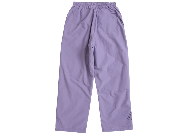 Lookbook Supreme Spellout Seluar Track Sulaman (SS25) Ungu Pudar