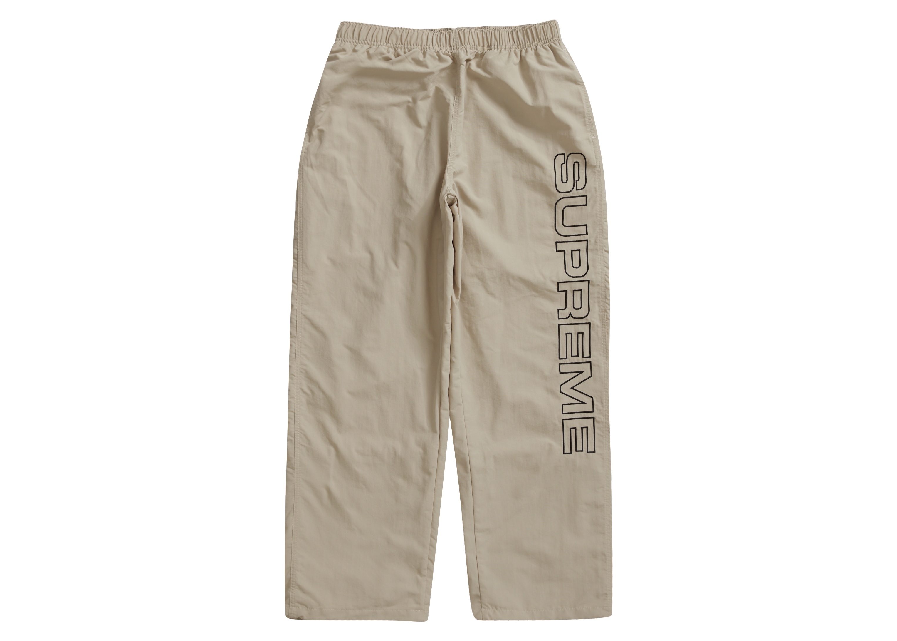 supreme spellout track pant