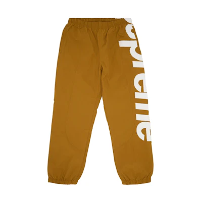 Supreme Spellout Track Pant Dark Gold