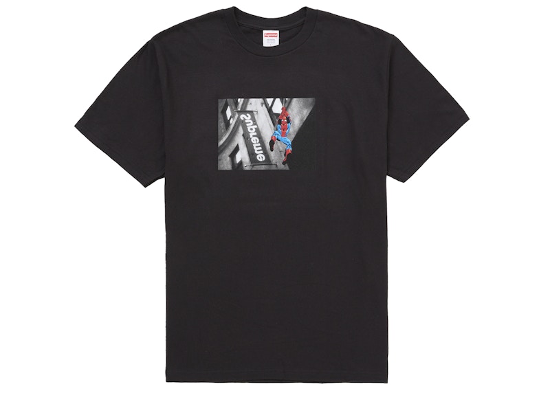 Supreme Spider-Man Tee Black