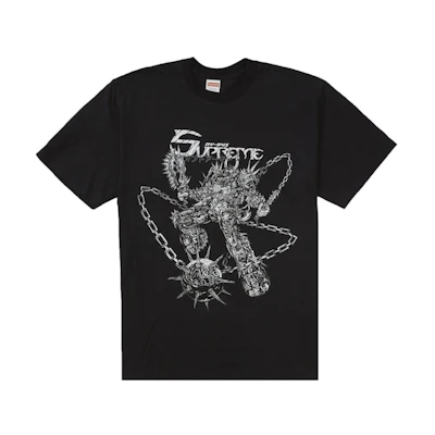 Supreme Spikes Tee Black