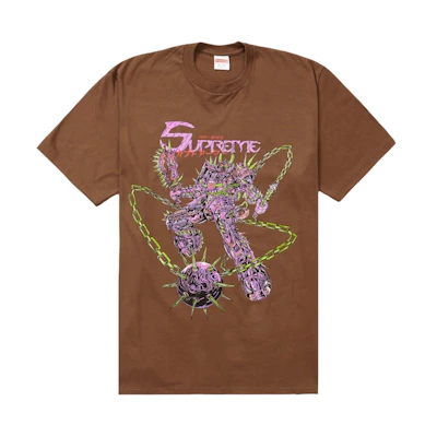 Supreme Spikes Tee Brown