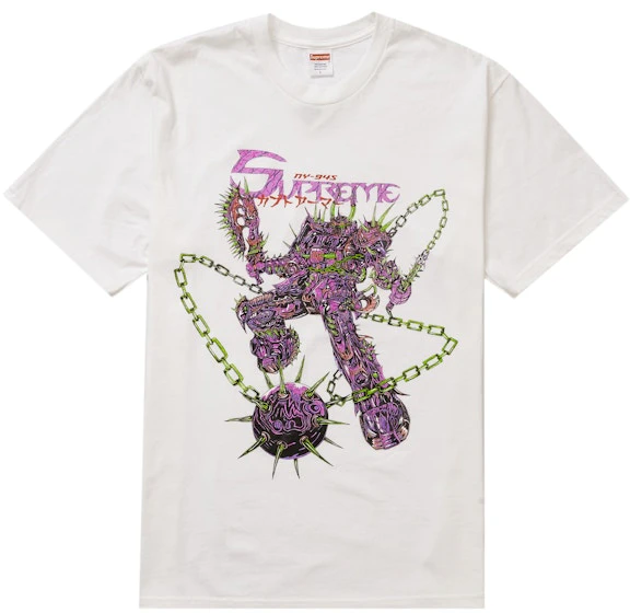 supreme-spikes-tee-white