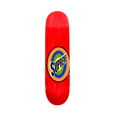 Supreme Spin Skateboard Deck Red