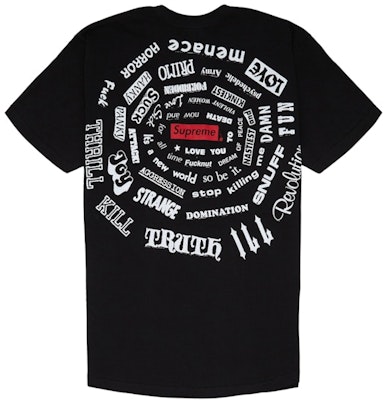 Supreme Spiral Kaos Hitam Buy Supreme Spiral Kaos Hitam