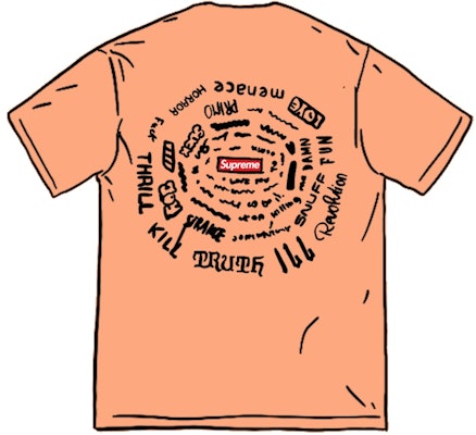 슈프림 스파이럴 피치 티셔츠
Buy 슈프림 스파이럴 피치 티셔츠