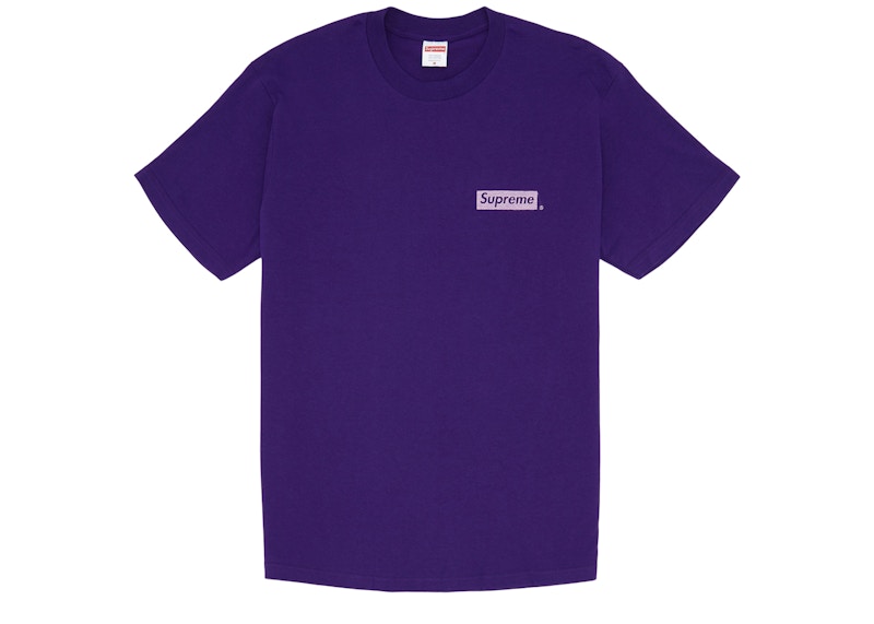 Supreme Spiral Tee Purple 圖 2