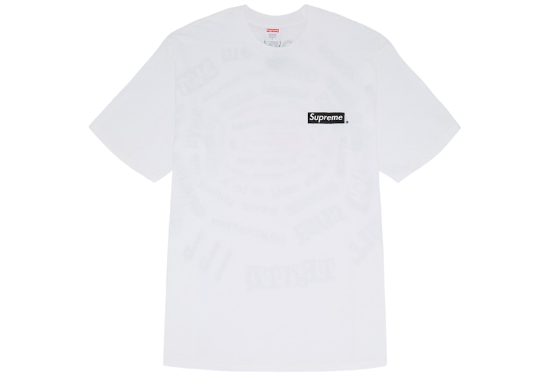 Order 至尊螺旋白色T恤