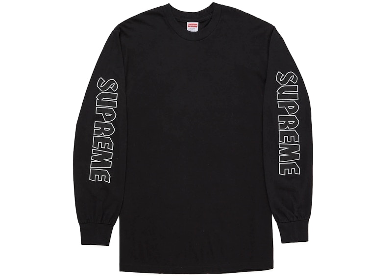 Order Supreme Spitfire Bighead Lengan Panjang Tee Hitam