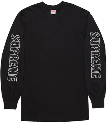 Supreme Spitfire Bighead Lengan Panjang Tee Hitam Order Supreme Spitfire Bighead Lengan Panjang Tee Hitam