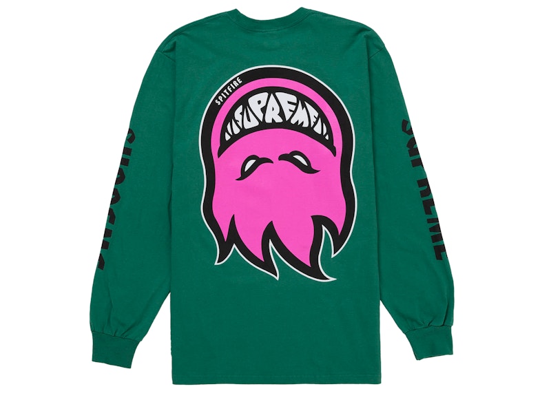 Supreme Spitfire Bighead L/S Tee Green