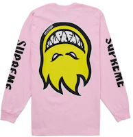 Supreme Spitfire Bighead L/S Tee Pink Supreme Spitfire Bighead L/S Tee Pink
