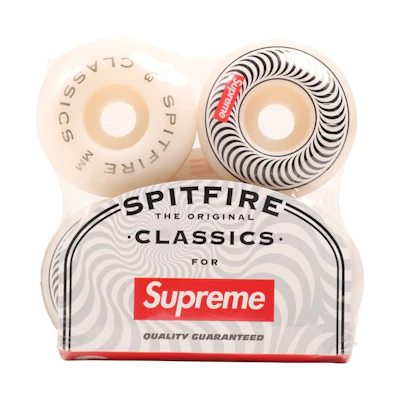 Supreme Spitfire Classic Wheels (Set of 4) 53mm White