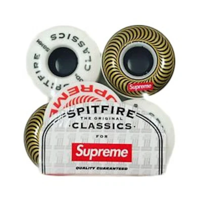 Supreme Spitfire Classic Wheels (Set of 4) 58mm Gold