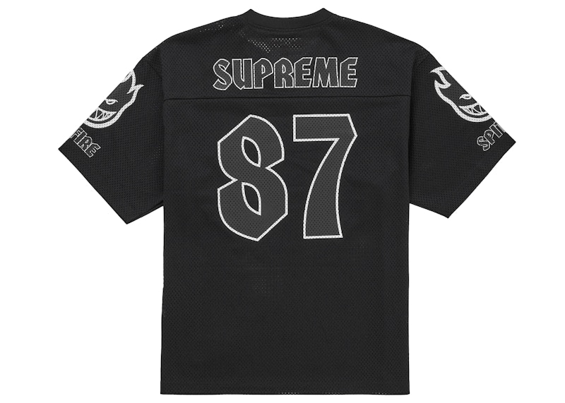 Order Supreme Spitfire Football Jersey Black