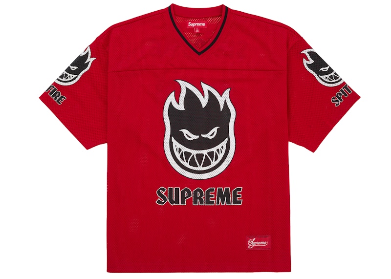 Supreme Spitfire Football Jersey Red