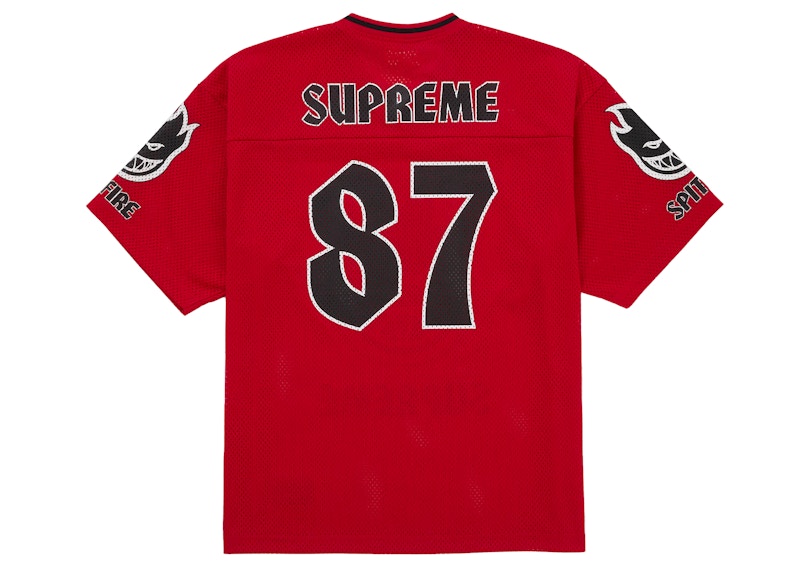Order Supreme Spitfire Football Jersey Red
