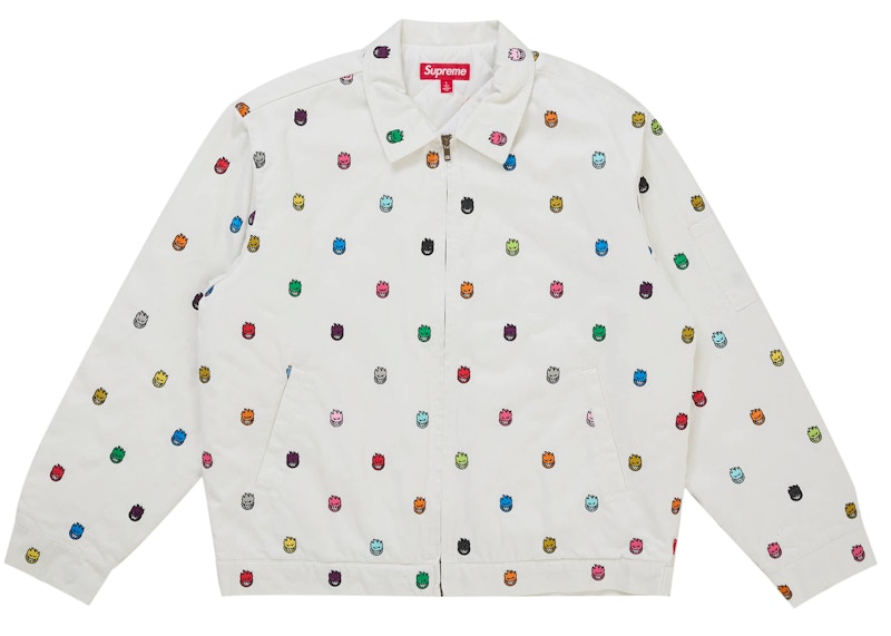 Buy Supreme Spitfire Work Jacket White