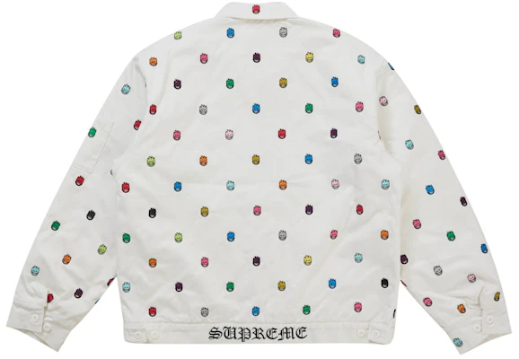Supreme Spitfire Work Jacket White Lookbook Supreme Spitfire Work Jacket White