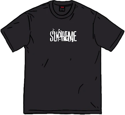 至高無上的濺射短袖上衣黑色 Buy 至高無上的濺射短袖上衣黑色