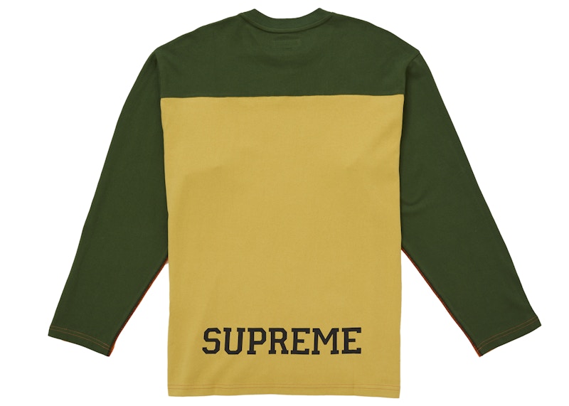 Order Supreme Split L/S Football Top Jingga