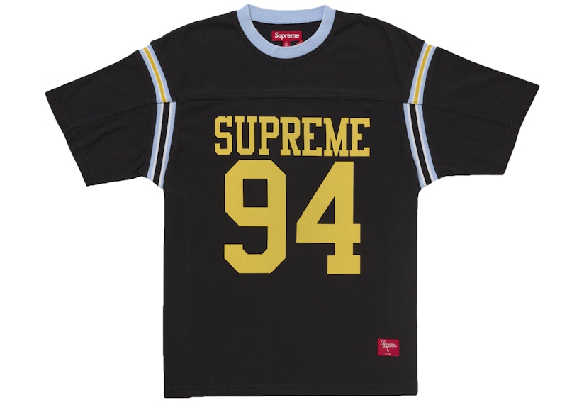 Supreme Split S/S Football Top Black