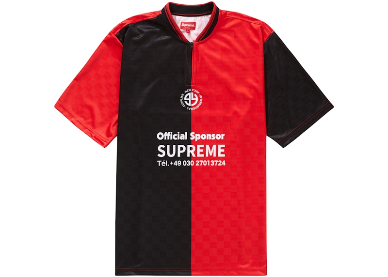 Buy Supreme Umbro Jacquard Animal Print Soccer Jersey Black