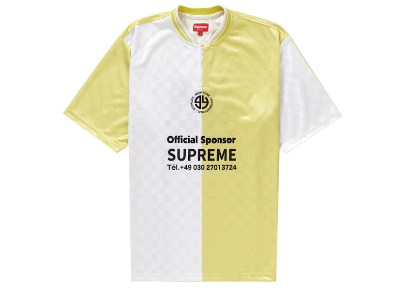 Buy Supreme Umbro Jacquard Animal Print Soccer Jersey White