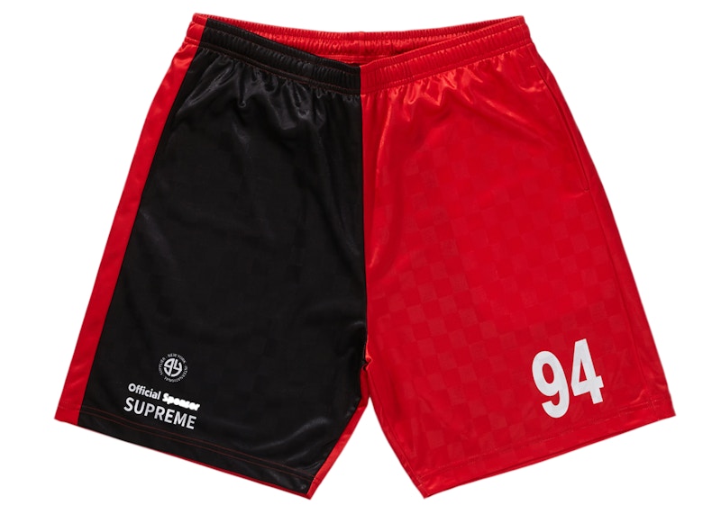 Supreme Split Soccer Short Black