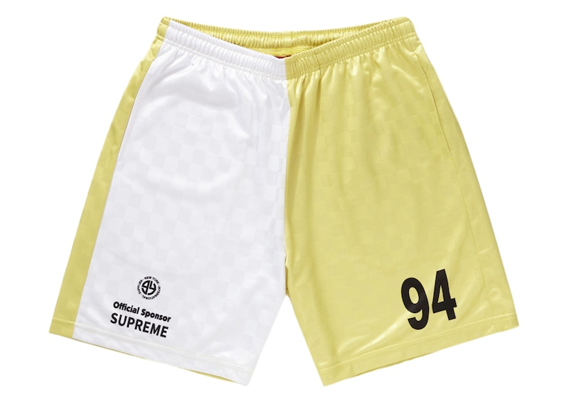Supreme Split Soccer Short White